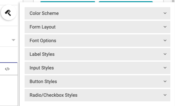 form formatting