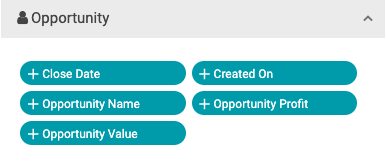 opportunity filters