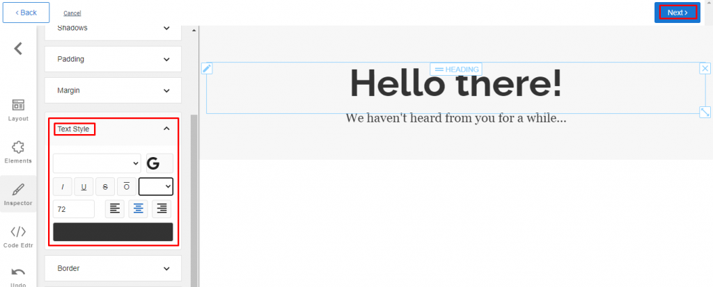 Text Style