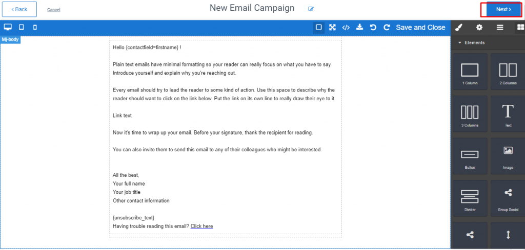 campaign